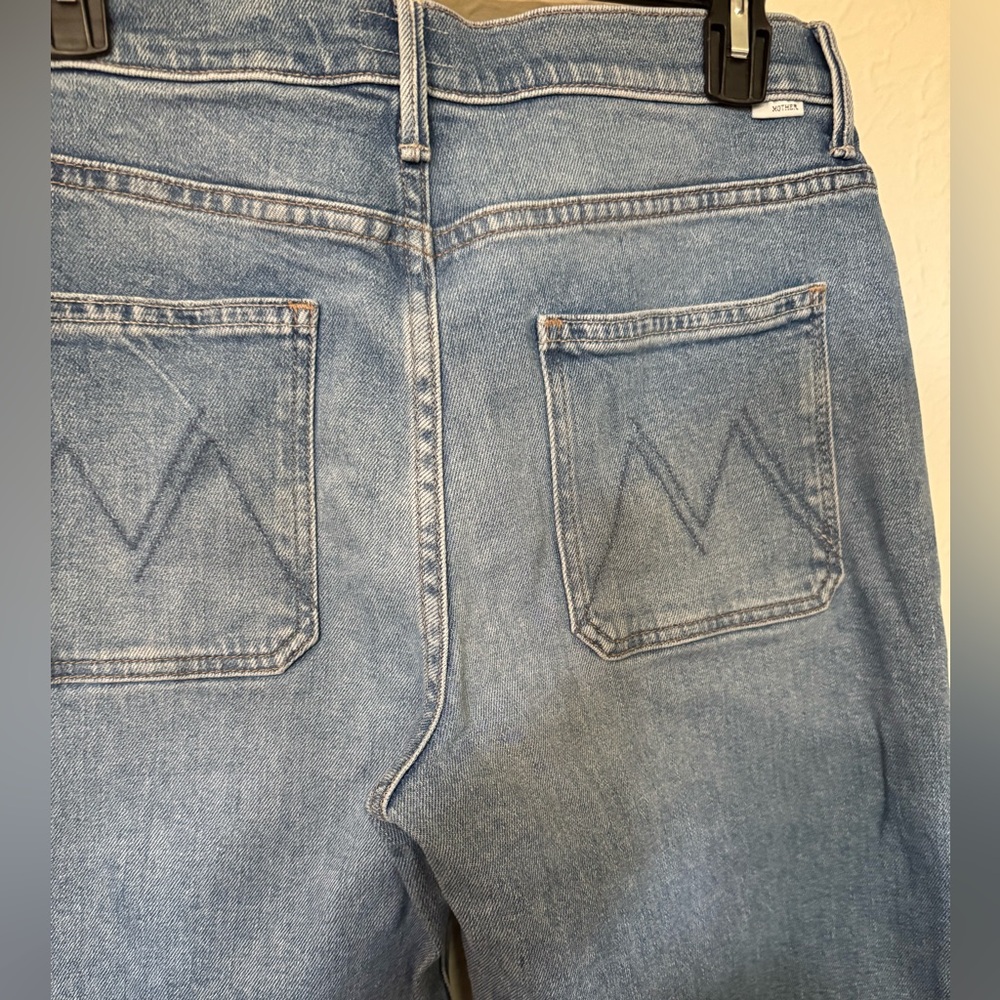 Mother Patch Pocket Mid Rise Maven Ankle in Avant Gardener Size 30 - Picture 6 of 12
